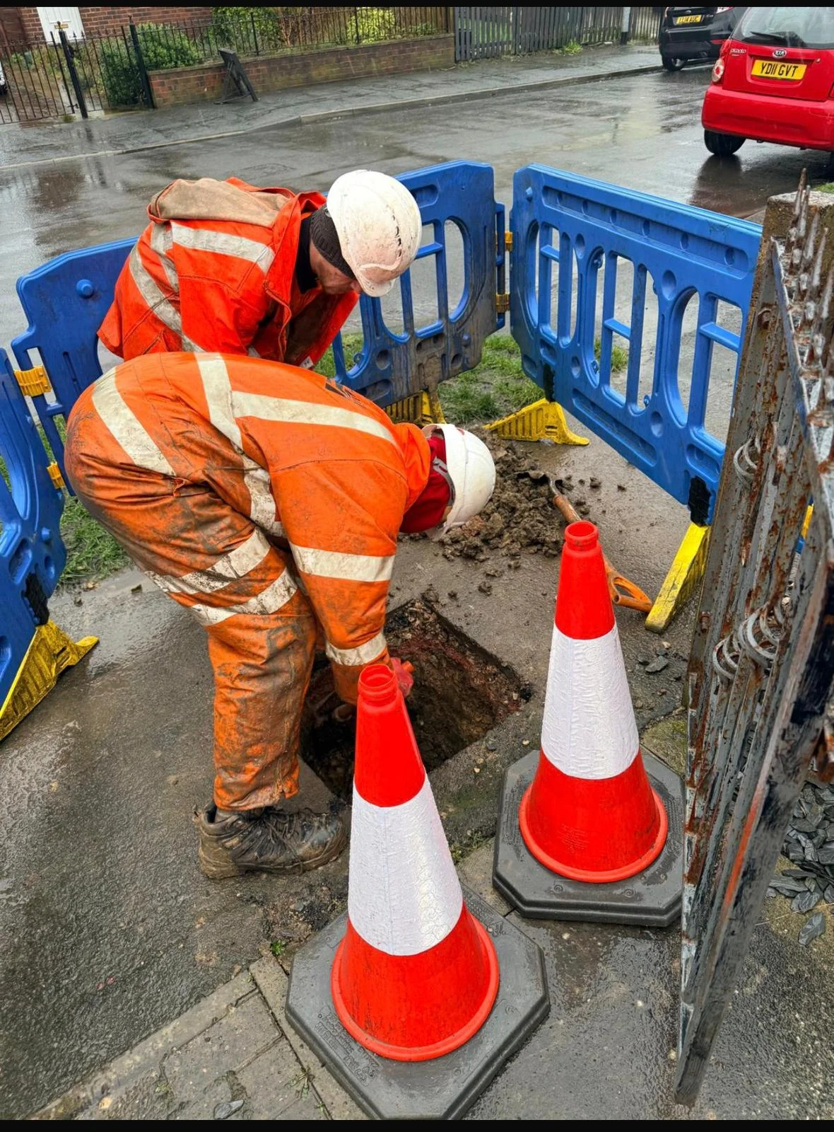 Water service connections